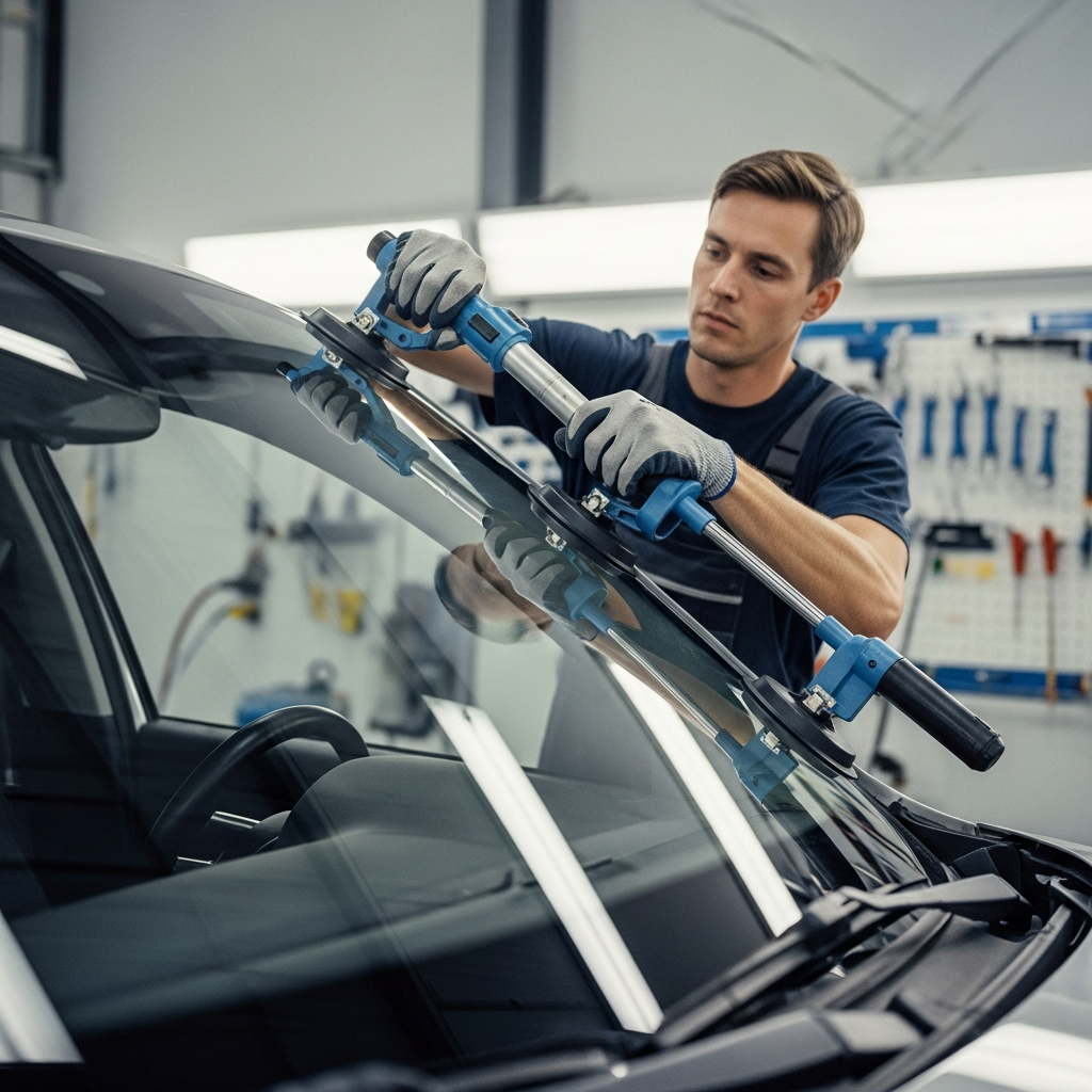 Changement de pare-brise avec Wash & Glass