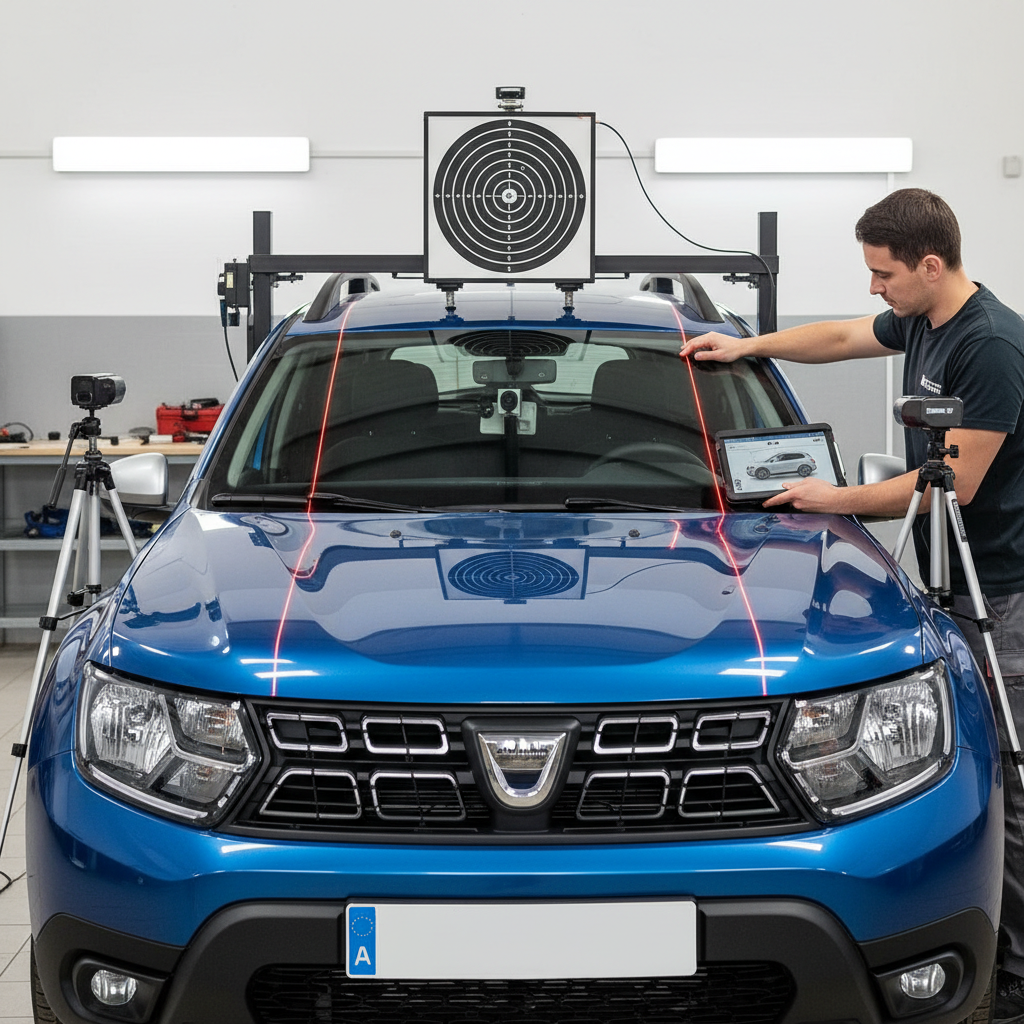 Recalibrage caméra ADAS après remplacement