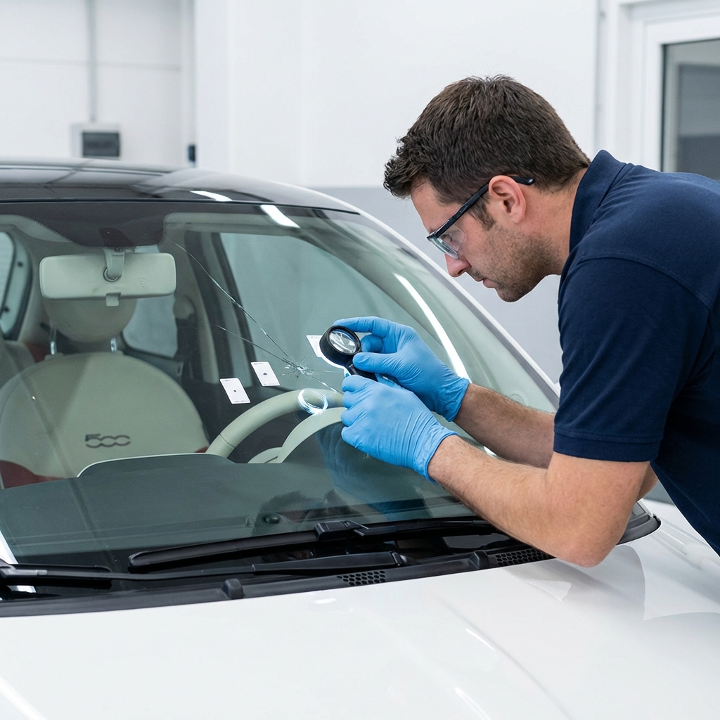 Diagnostic impact pare-brise