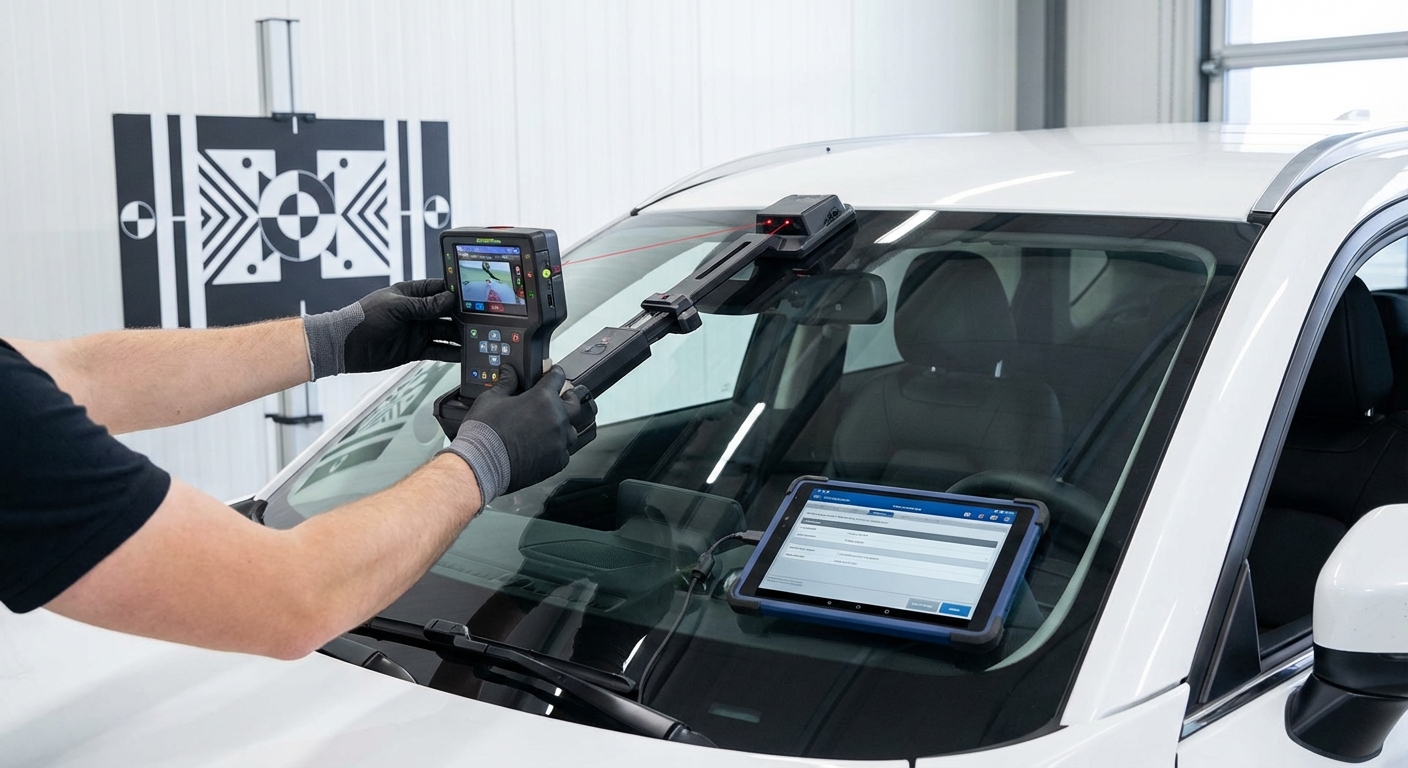 Recalibrage caméra ADAS après remplacement