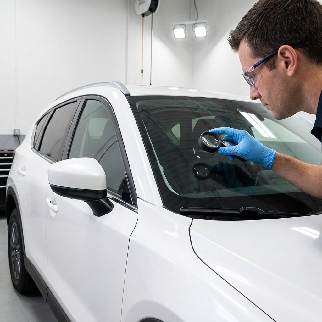 Diagnostic impact pare-brise