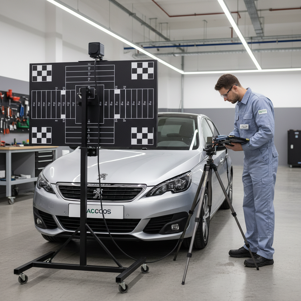 Recalibrage caméra ADAS après remplacement