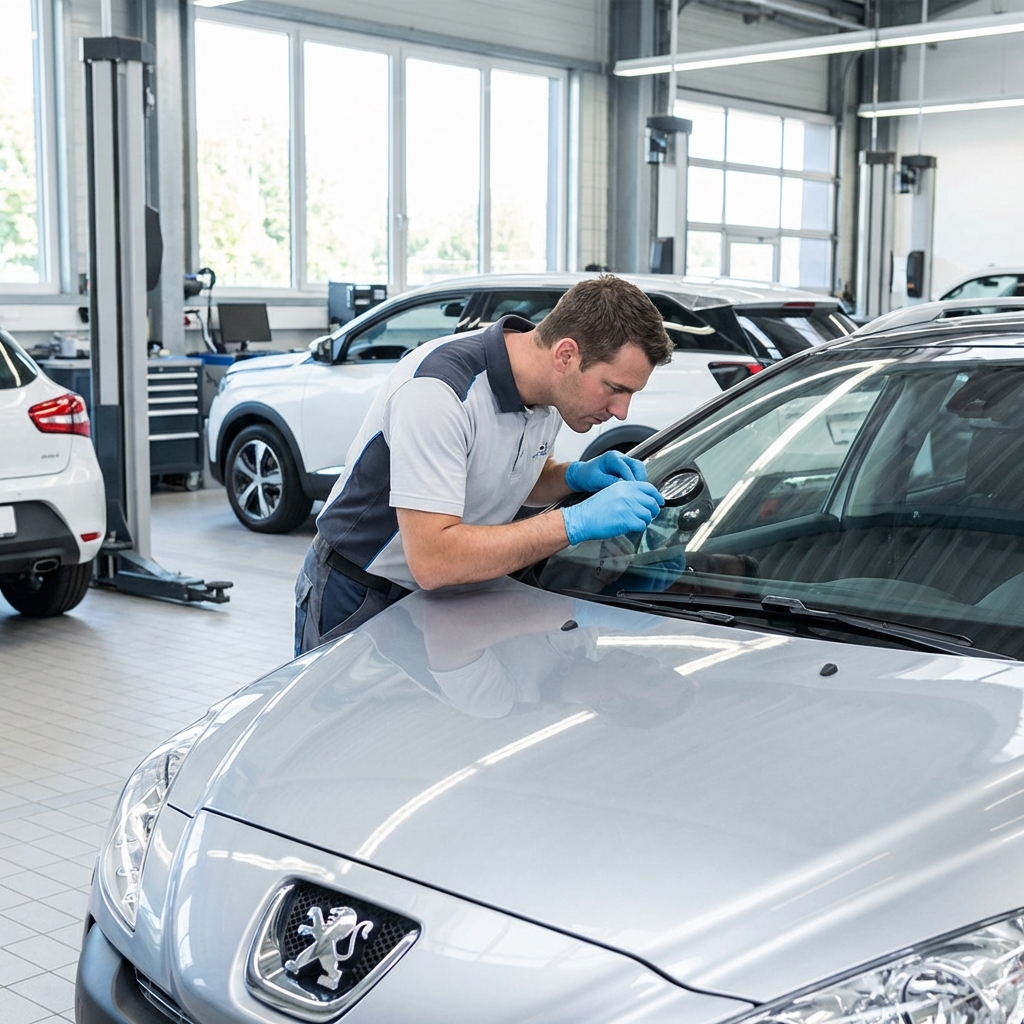 Diagnostic impact pare-brise