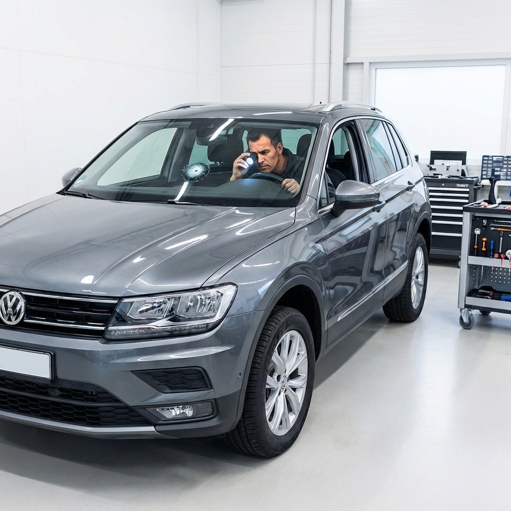 Diagnostic impact pare-brise