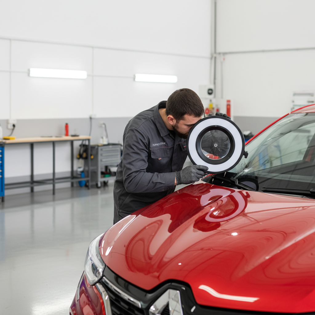 Diagnostic impact pare-brise