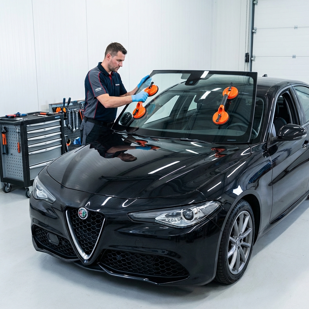 Installation nouveau pare-brise