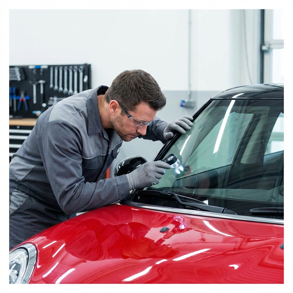 Diagnostic impact pare-brise