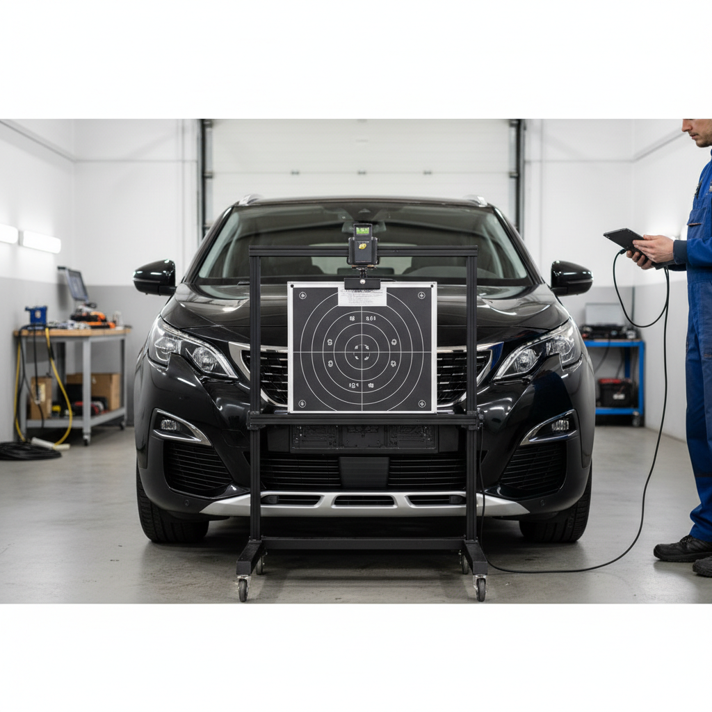 Recalibrage caméra ADAS après remplacement