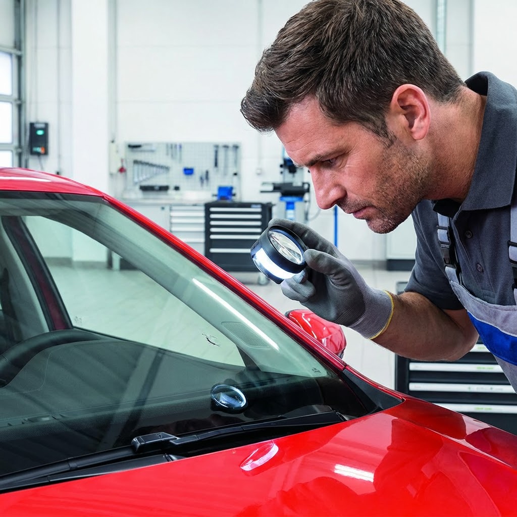 Diagnostic impact pare-brise