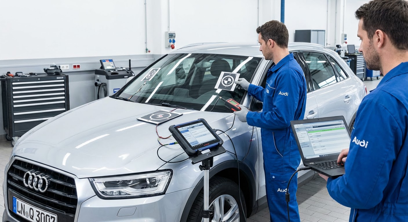 Recalibrage caméra ADAS après remplacement