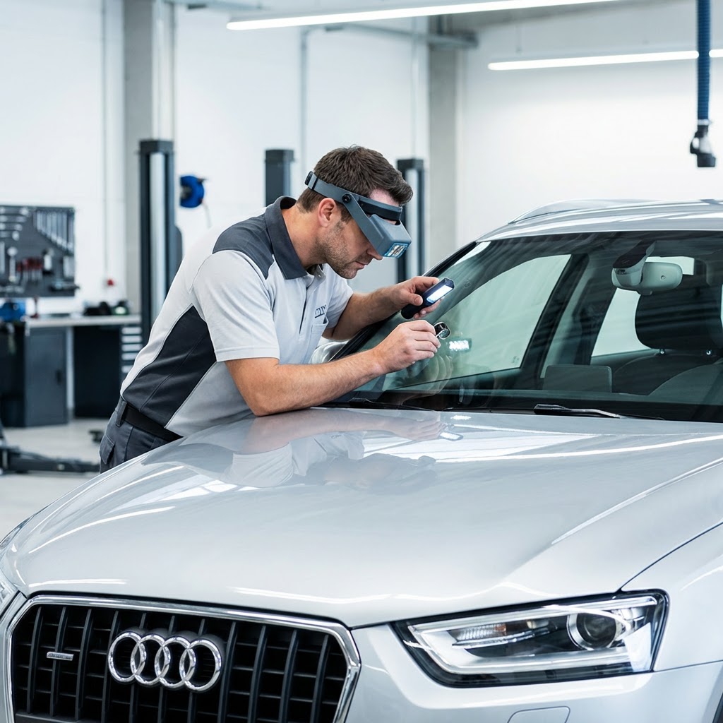 Diagnostic impact pare-brise