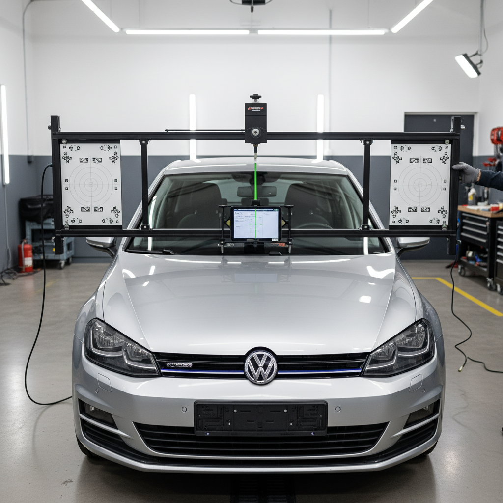 Recalibrage caméra ADAS après remplacement