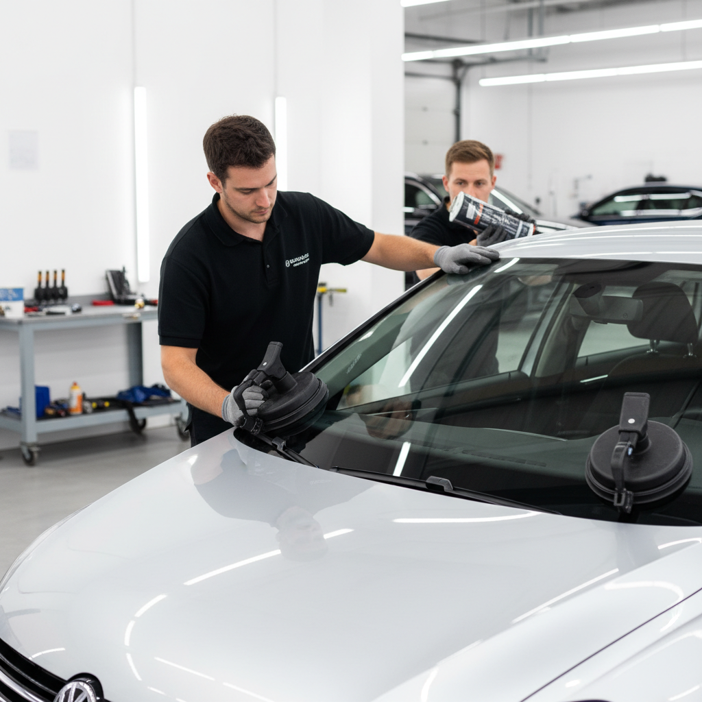 Installation nouveau pare-brise