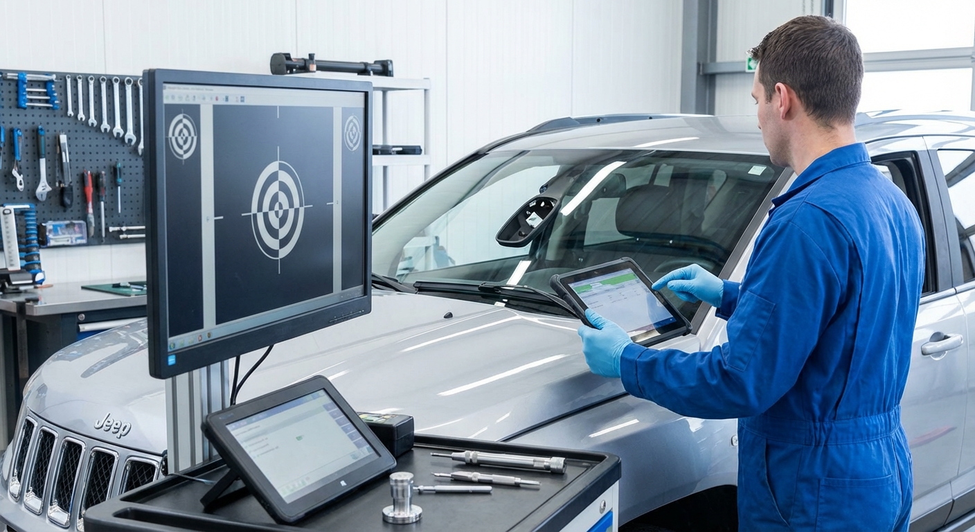 Recalibrage caméra ADAS après remplacement