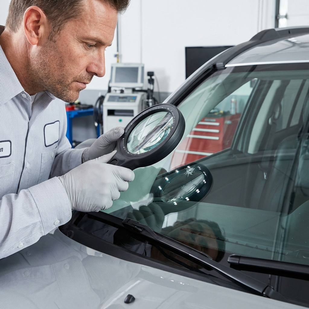 Diagnostic impact pare-brise