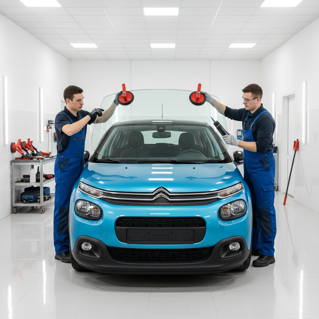 Installation nouveau pare-brise