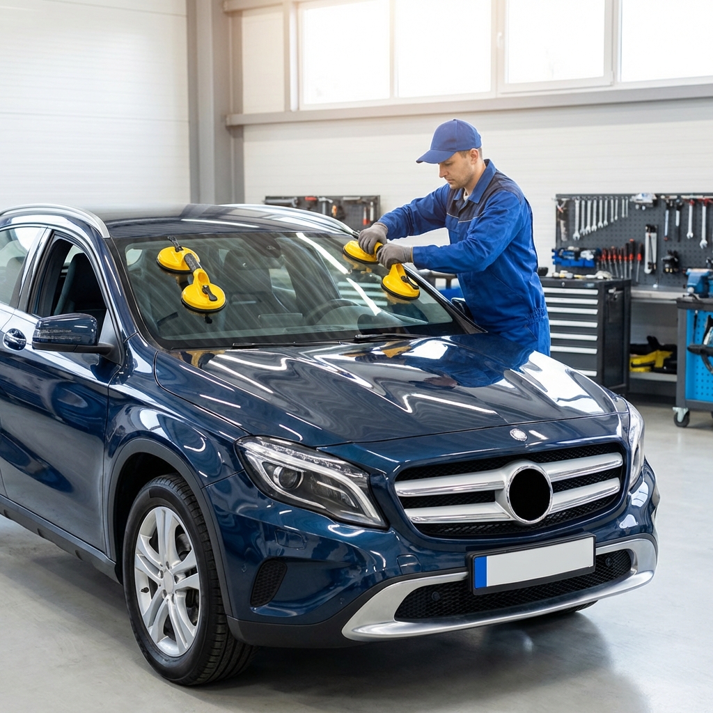 Installation nouveau pare-brise