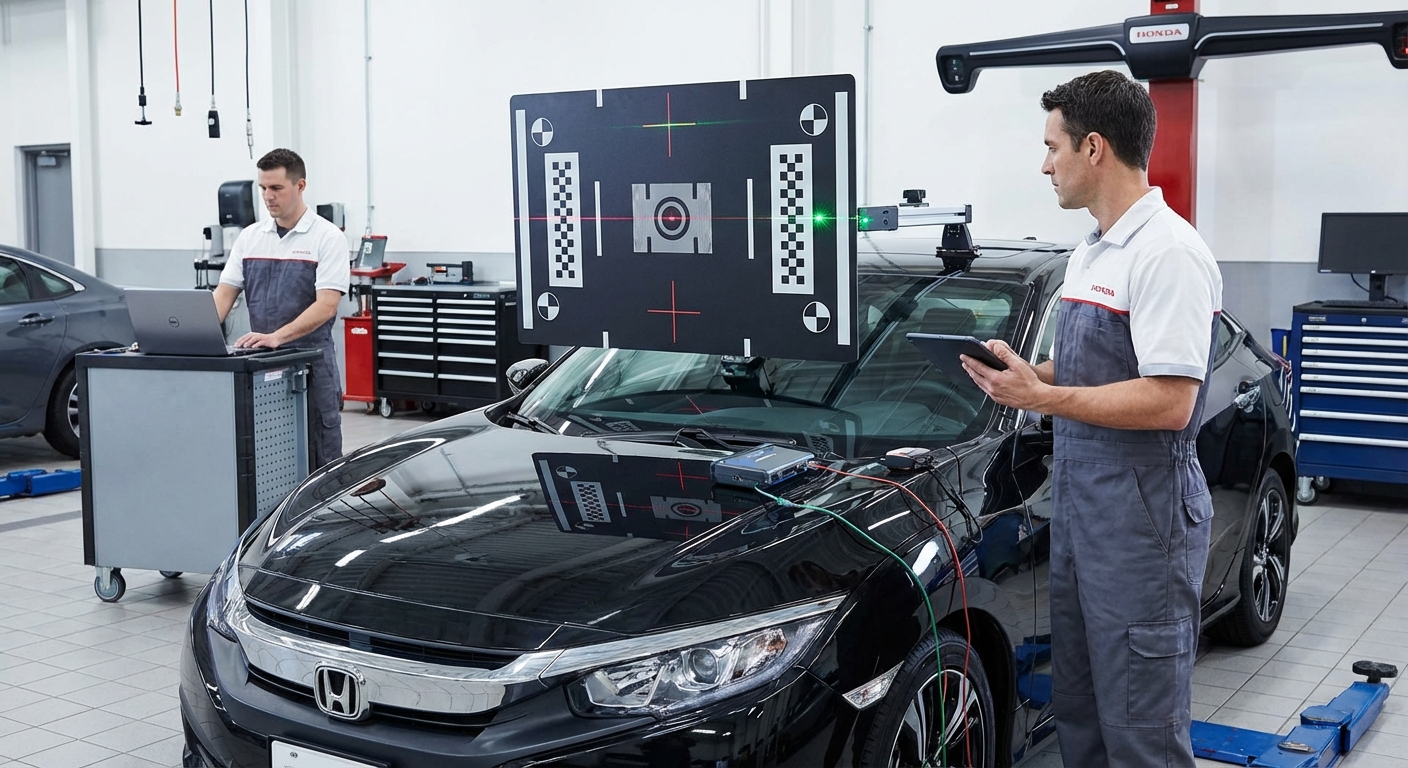 Recalibrage caméra ADAS après remplacement