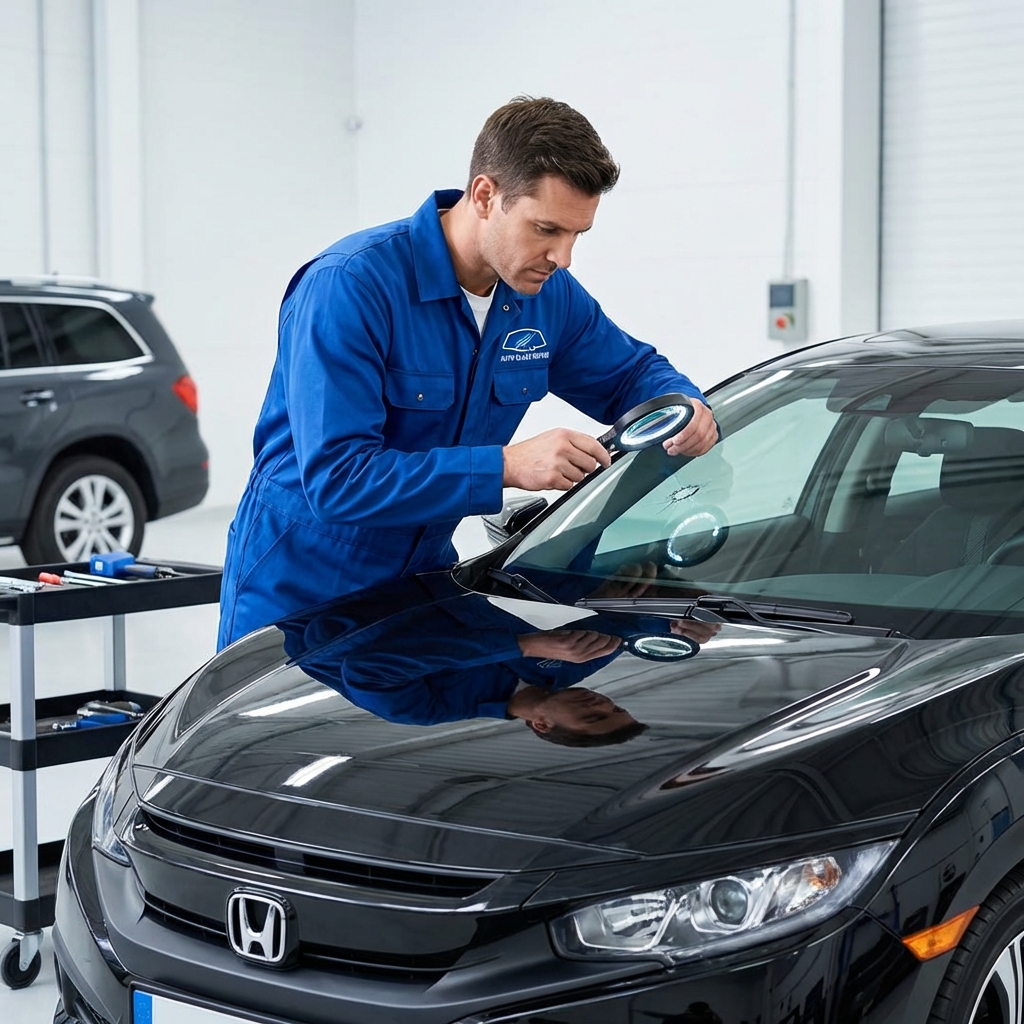 Diagnostic impact pare-brise