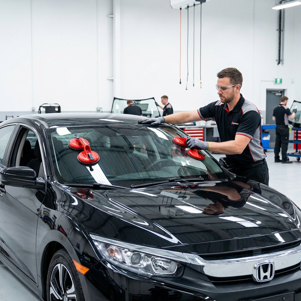 Installation nouveau pare-brise