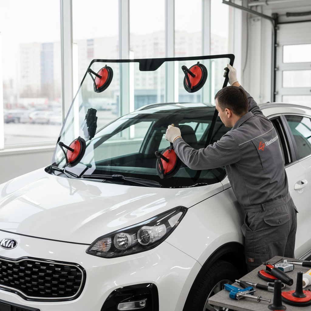 Installation nouveau pare-brise