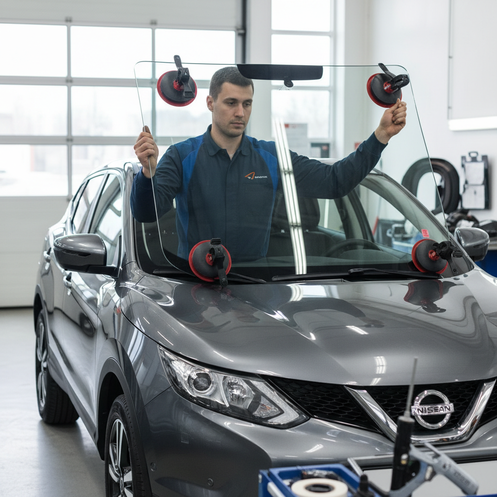 Installation nouveau pare-brise