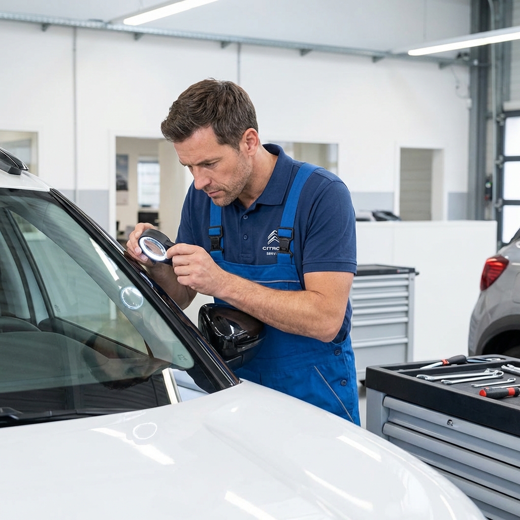 Diagnostic impact pare-brise