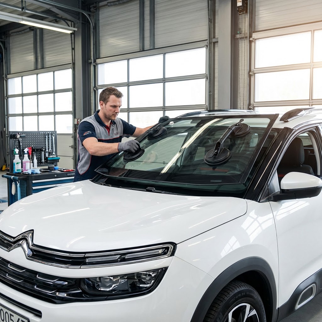 Installation nouveau pare-brise