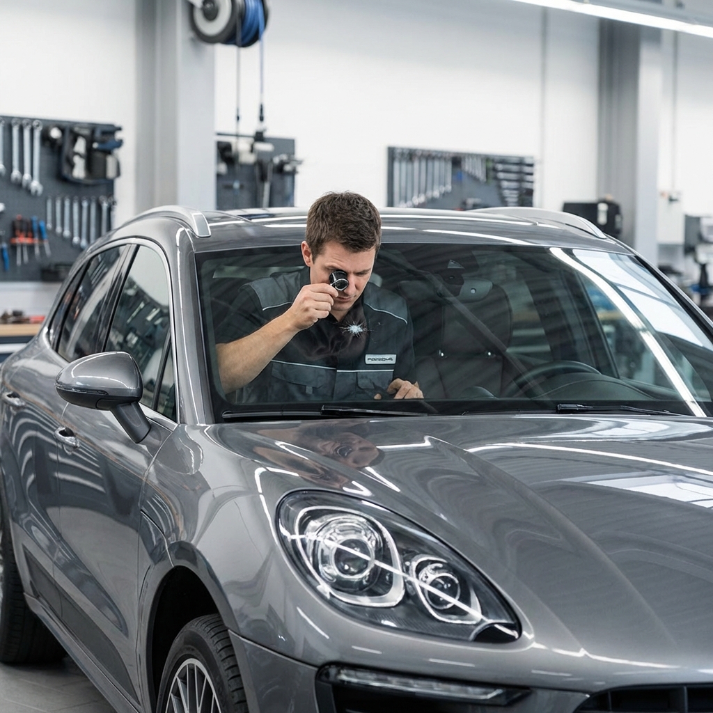 Diagnostic impact pare-brise