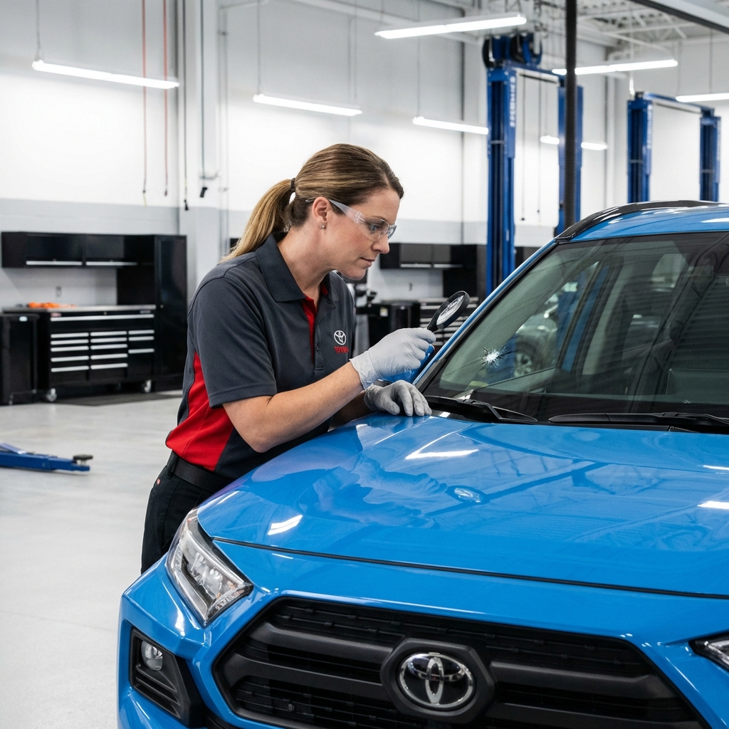 Diagnostic impact pare-brise