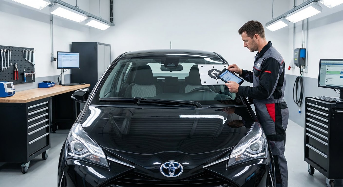 Recalibrage caméra ADAS après remplacement