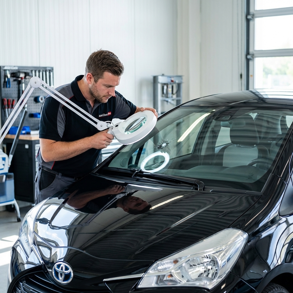 Diagnostic impact pare-brise