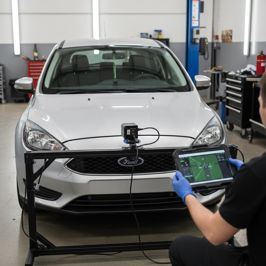 Recalibrage caméra ADAS après remplacement