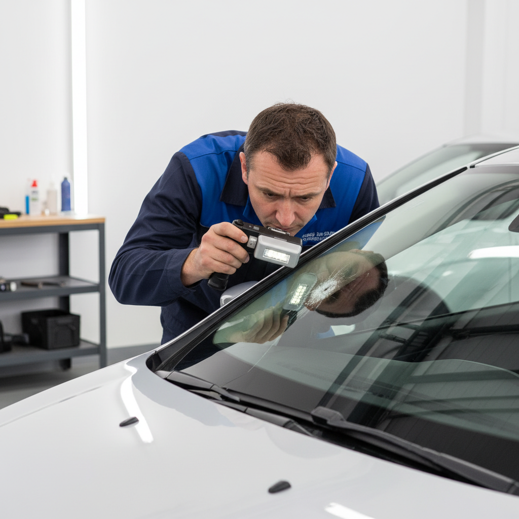 Diagnostic impact pare-brise