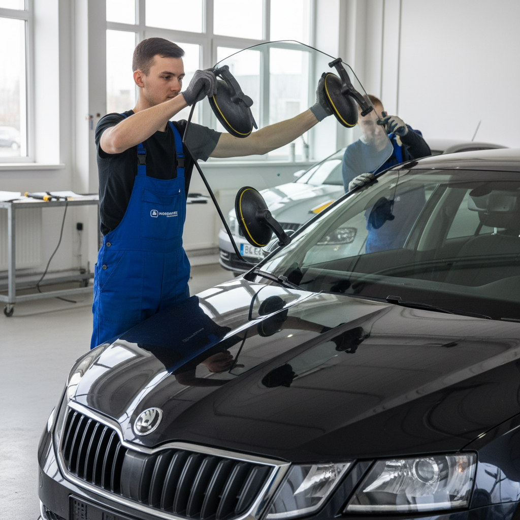 Installation nouveau pare-brise