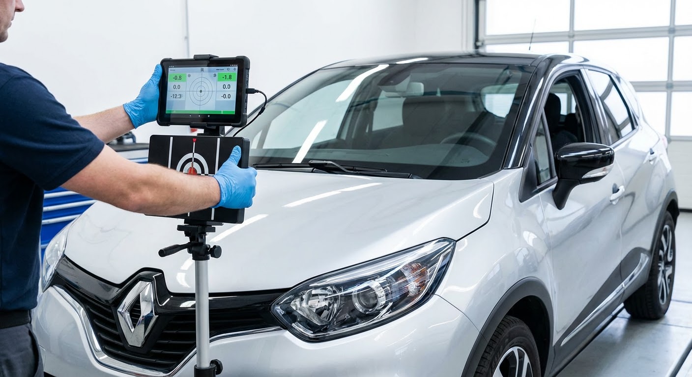 Recalibrage caméra ADAS après remplacement