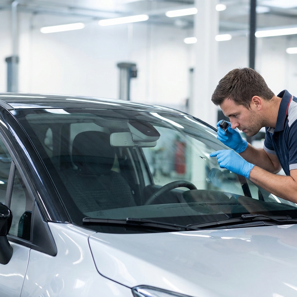 Diagnostic impact pare-brise