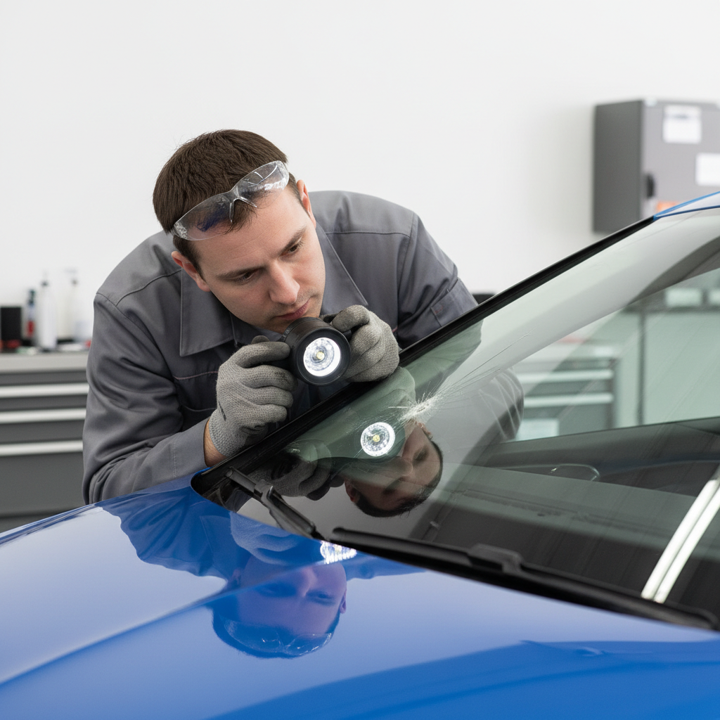 Diagnostic impact pare-brise