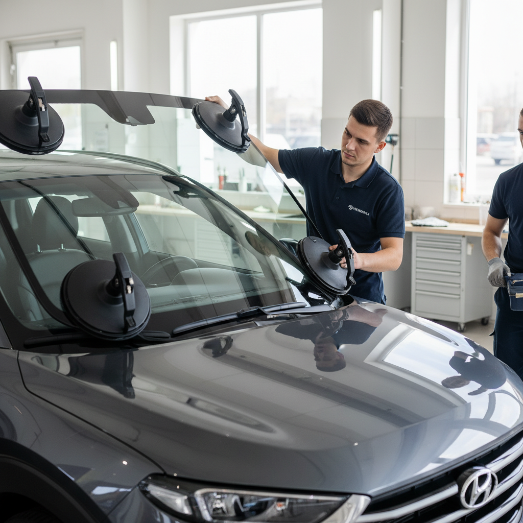 Installation nouveau pare-brise