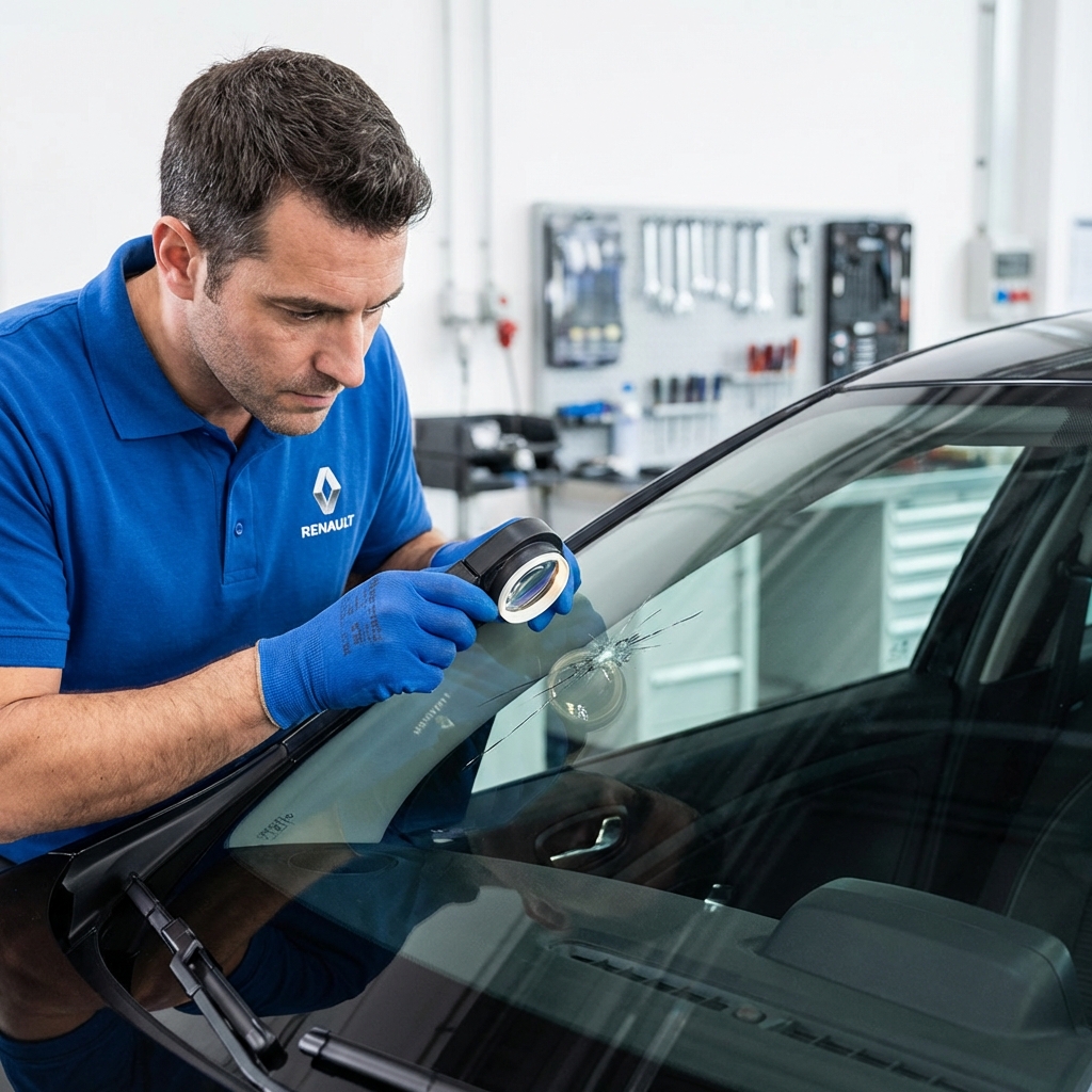 Diagnostic impact pare-brise