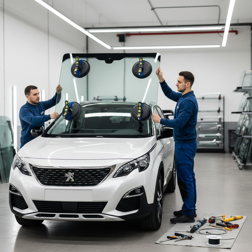 Installation nouveau pare-brise